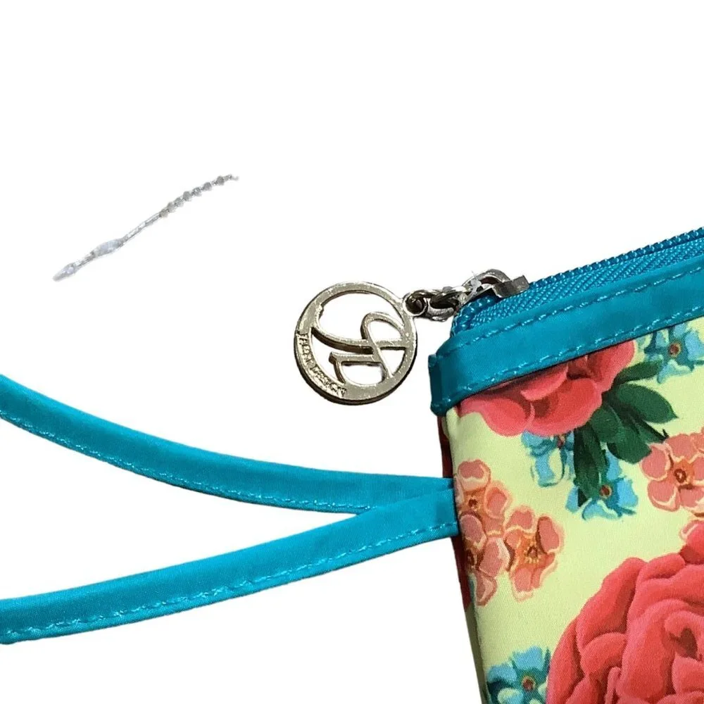 Jacki Design Miss Cherie Clutch Wallet Rose Floral Flower Hyacinth‎ 8